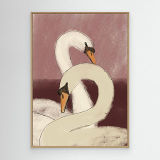 Swan Lake - Canvas ( Frame)  