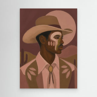 Western Night - Canvas (Frame)    
