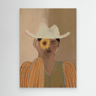 Flowergirl - Canvas ( Frame) 