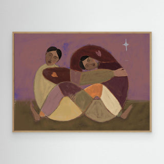 Rolling Sisters - Canvas (Frame) 
