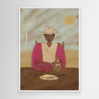 Nasi Goreng Bintang - Canvas ( Frame)  
