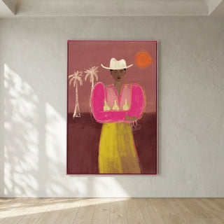 Drinks At The Beach - Colored Frame