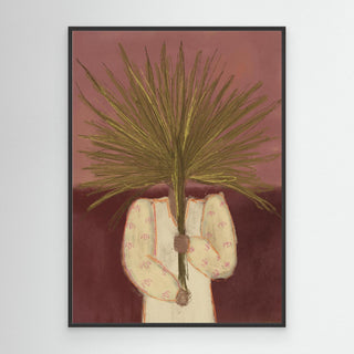 Palmgirl Pink - Canvas ( Frame)    