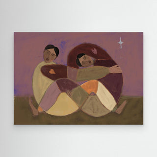 Rolling Sisters - Canvas (Frame) 