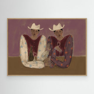 Good Ranch Talk - Canvas (Frame)
