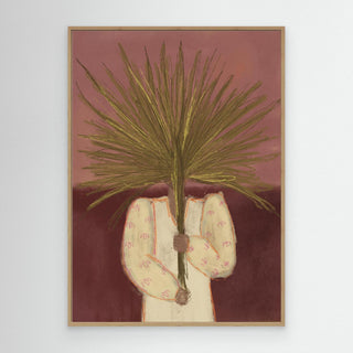 Palmgirl Pink - Canvas ( Frame)    
