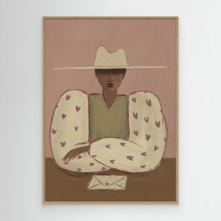 Love Letter - Canvas ( Frame) 