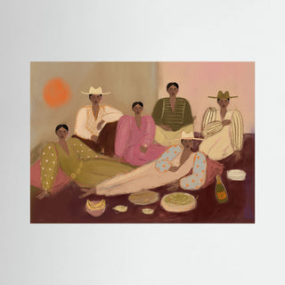 Picnic  - Canvas (Frame) 