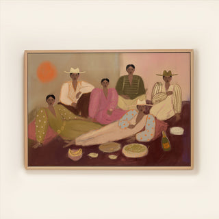 Picnic  - Canvas (Frame) 