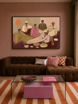 Picnic  - Canvas (Frame) 