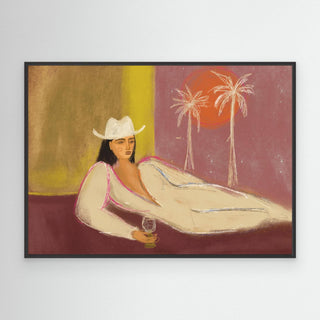 Relaxing Day - Canvas (frame)