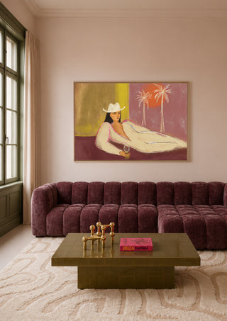 Relaxing Day 3 - Canvas (frame)