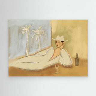 Relaxing Day 1 - Canvas (Frame) 