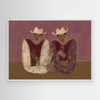 Good Ranch Talk - Canvas (Frame)