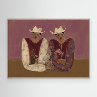 Good Ranch Talk - Canvas (Frame)