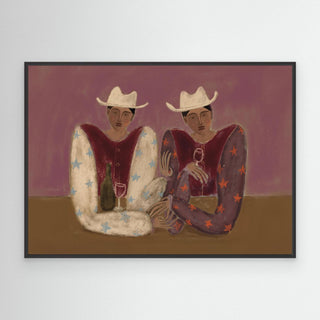 Good Ranch Talk - Canvas (Frame)