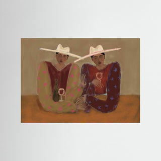 Country Ranch Talk - Fine Art Print