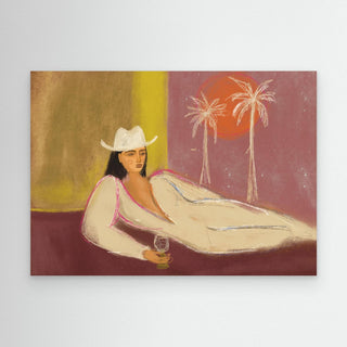 Relaxing Day - Canvas (frame)