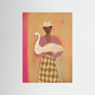 Swan Lady 2 - Fine Art Print