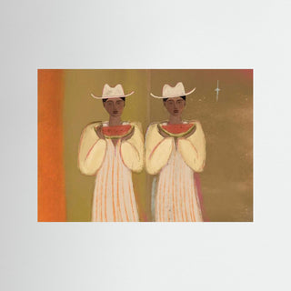 Watermelon Girls - Fine Art Print
