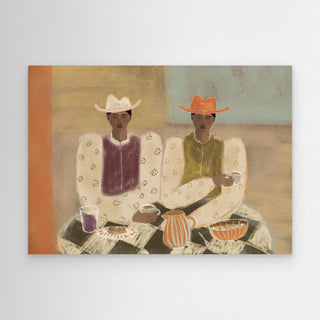 Breakfast For Two - Canvas (Frame)