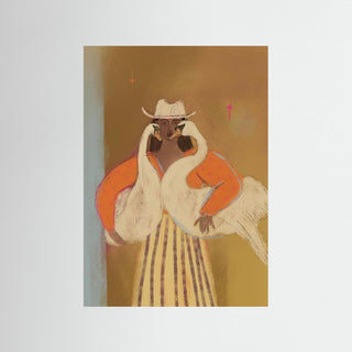 Swan Lady - Fine Art Print